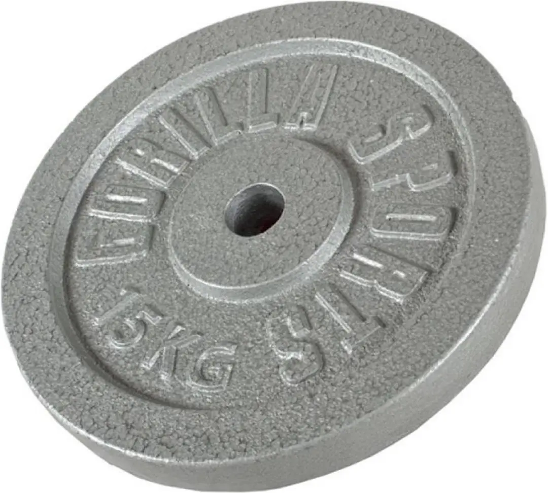 Gorilla Sports Halterschijf Gietijzer 30mm 15kg
