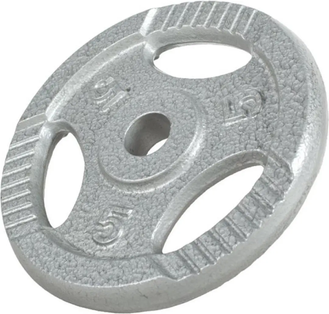 Gorilla Sports Halterschijf Gripper Gietijzer 30mm 5kg