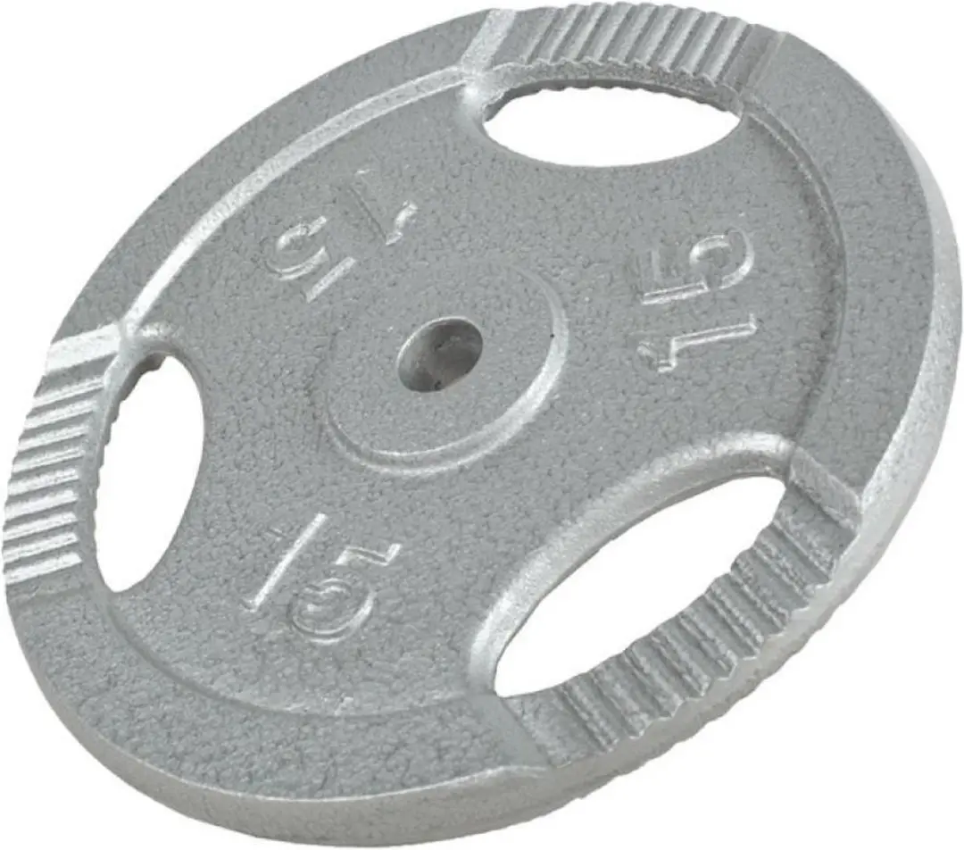 Gorilla Sports Halterschijf Gripper Gietijzer 30mm 15kg