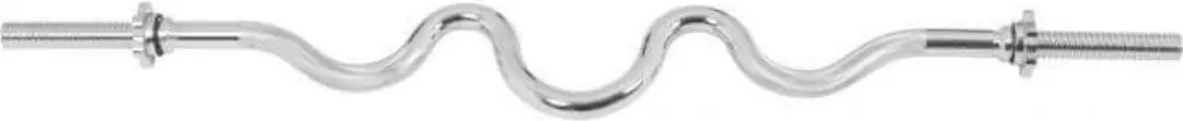 Gorilla Sports Super EZ Curl Stang 120cm 30mm - Chroom