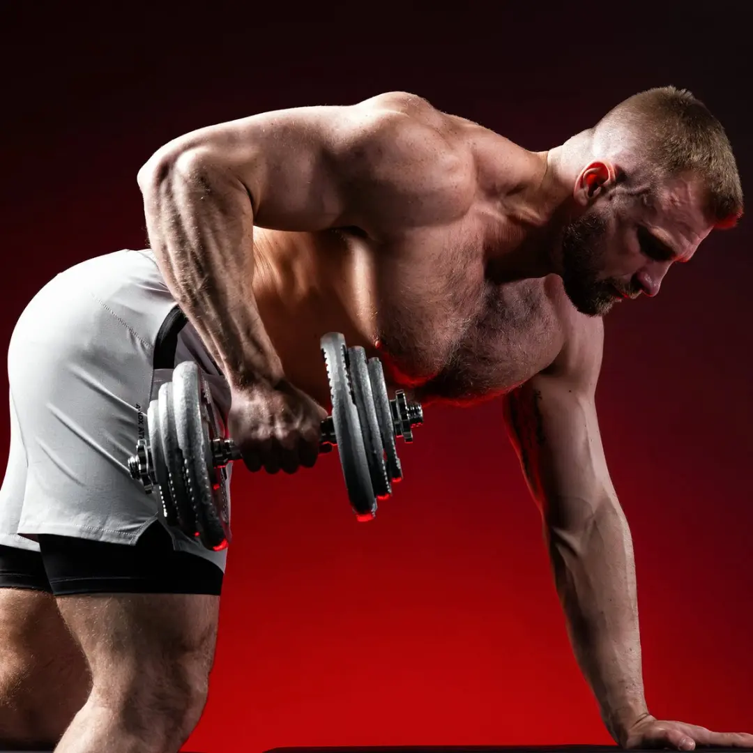 Gorilla Sports Halterset 70kg - 30mm Gietijzer - 23 Stuks