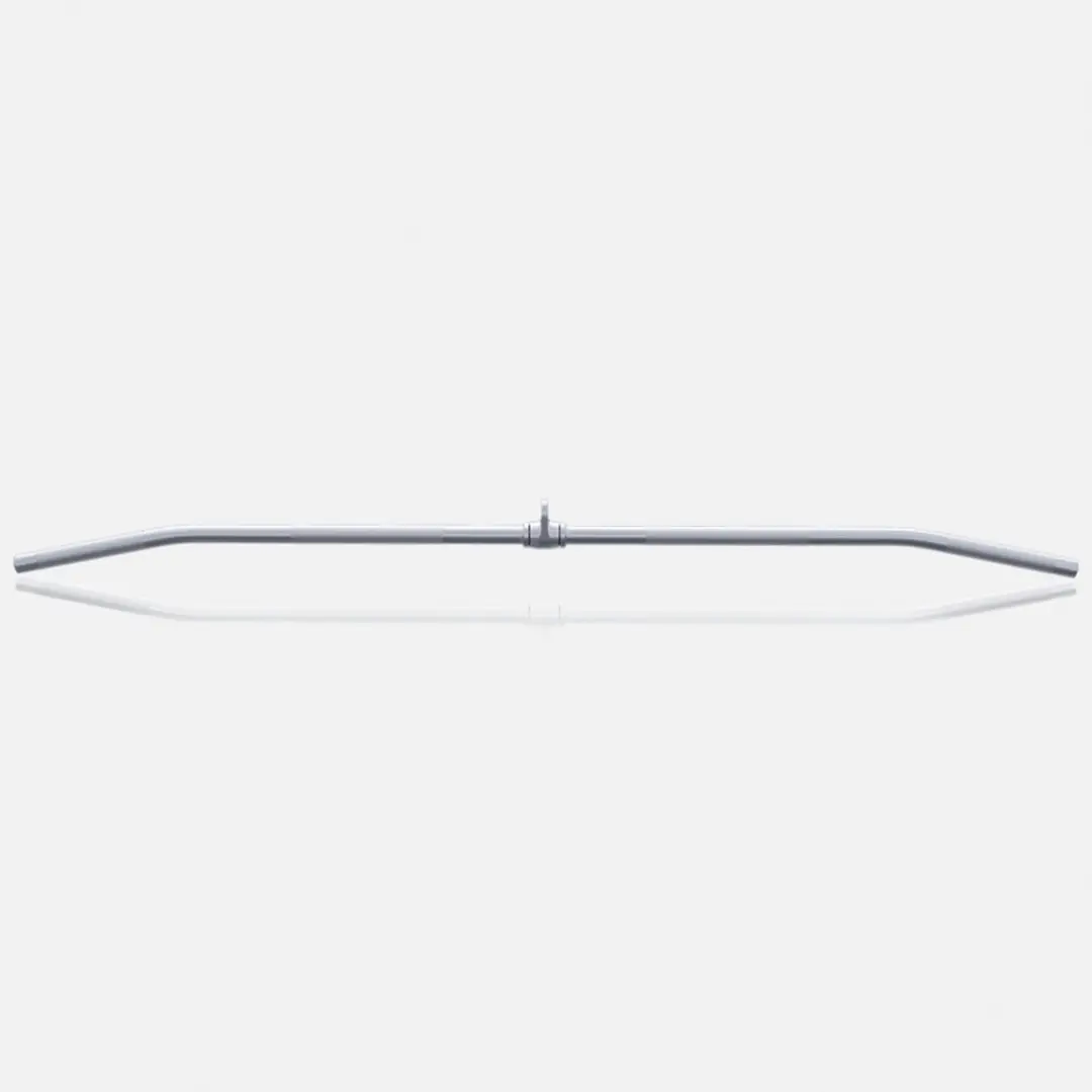 Gorilla Sports Lattrekstang 118cm - Chroom