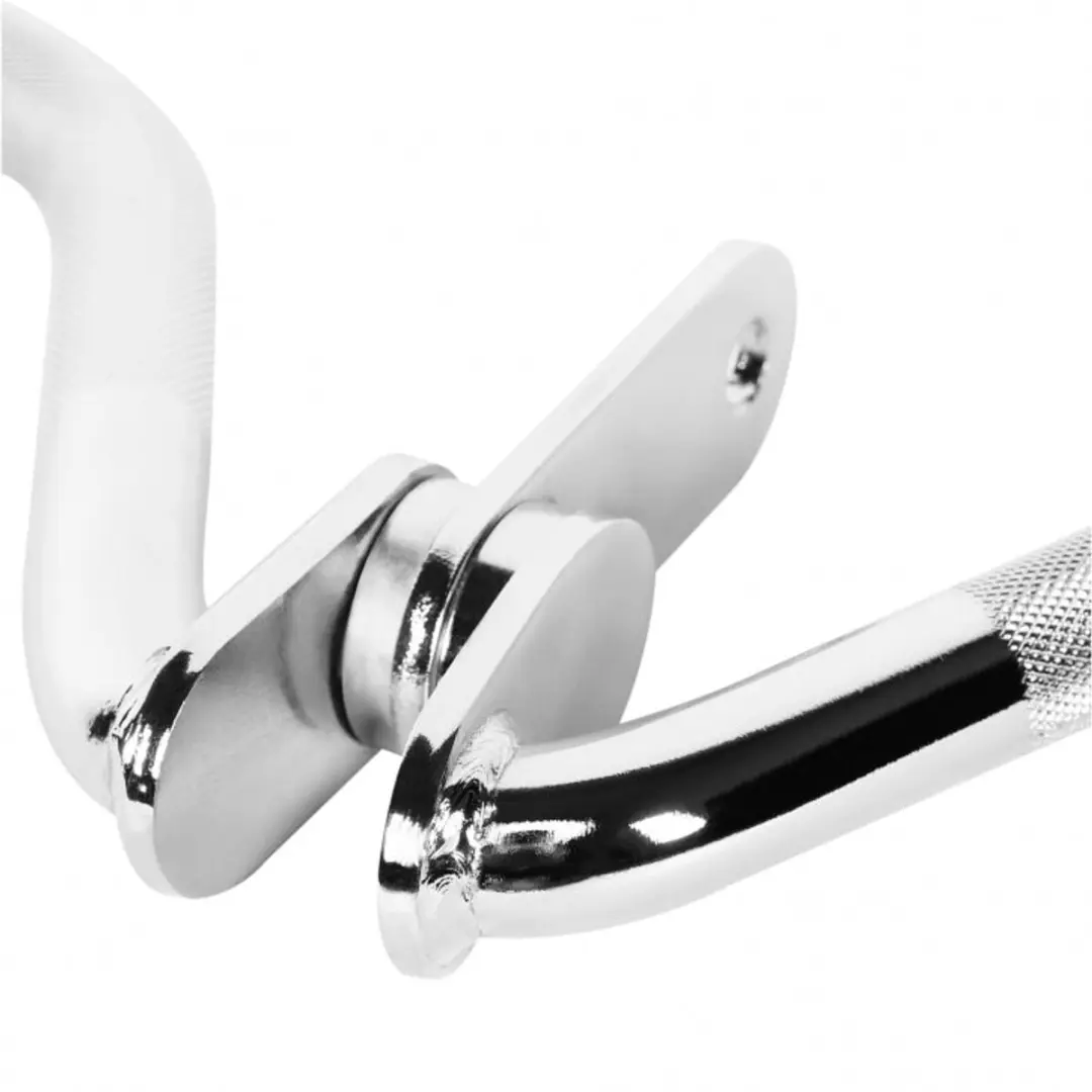 Gorilla Sports Triceps Curlgreep - Draaibaar - Chroom - afbeelding 6 van 6