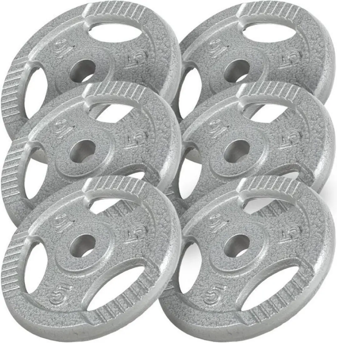 Gorilla Sports Gripper Gietijzer Gewichten 30mm