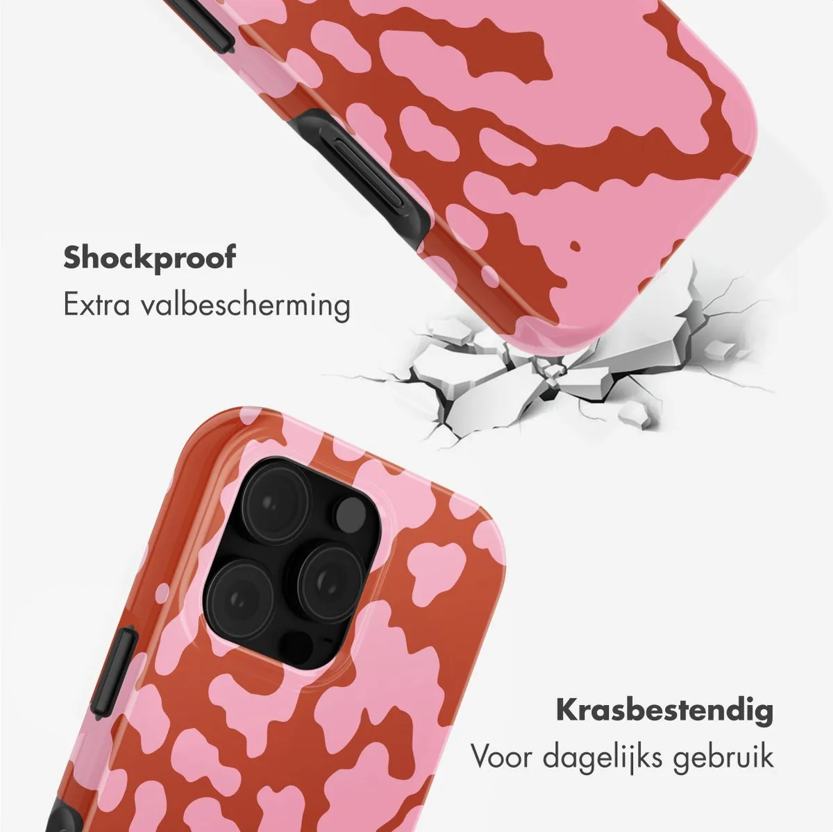 Selencia Hoesje iPhone 16 Pro Max - MagSafe - Moo’d Blush Pink