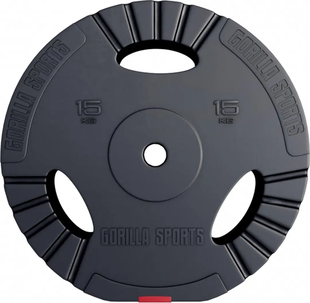 Gorilla Sports Gewichtsschijf 30mm 15kg