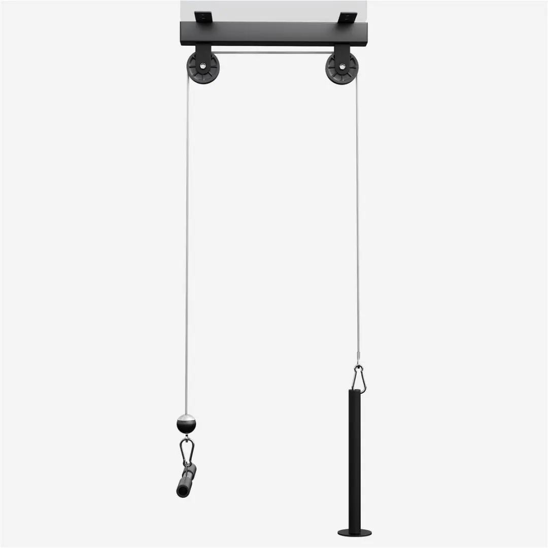 Gorilla Sports Lat Pulley Dakmontage - 150 kg - Zwart - afbeelding 6 van 6