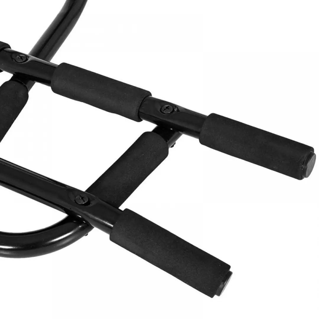 Gorilla Sports Optrekstang - 10 Grijpposities - Zwart