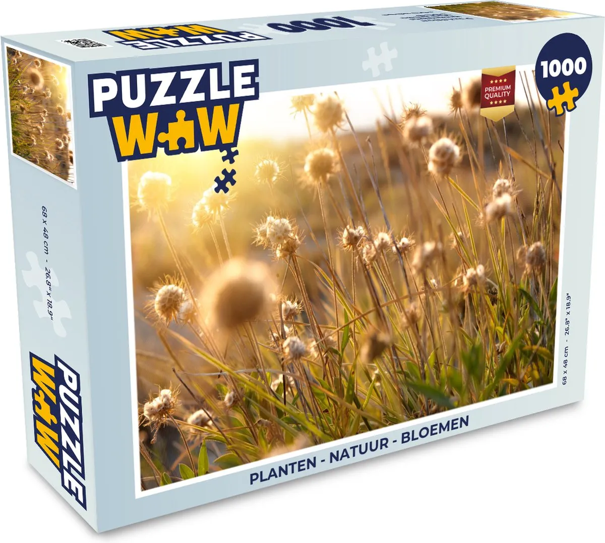 PuzzleWow Horizon Legpuzzel 1000 Stuks - Multicolor
