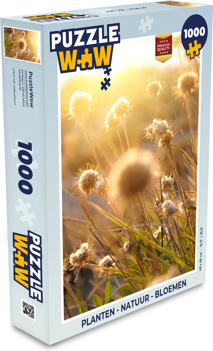 PuzzleWow Horizon Legpuzzel 1000 Stuks - Multicolor