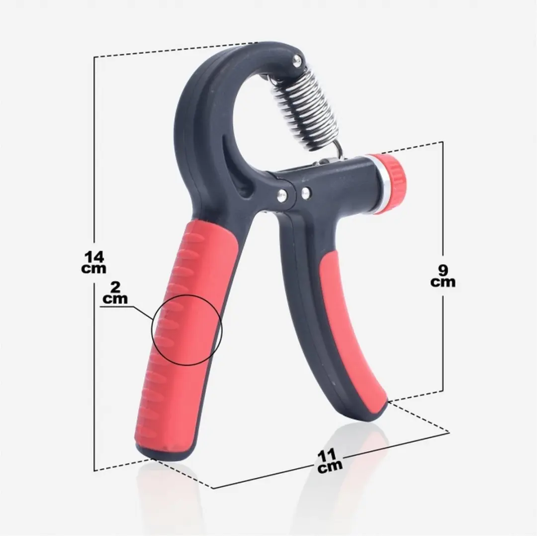 Gorilla Sports Handtrainer - Verstelbaar 10-40 kg - Rood