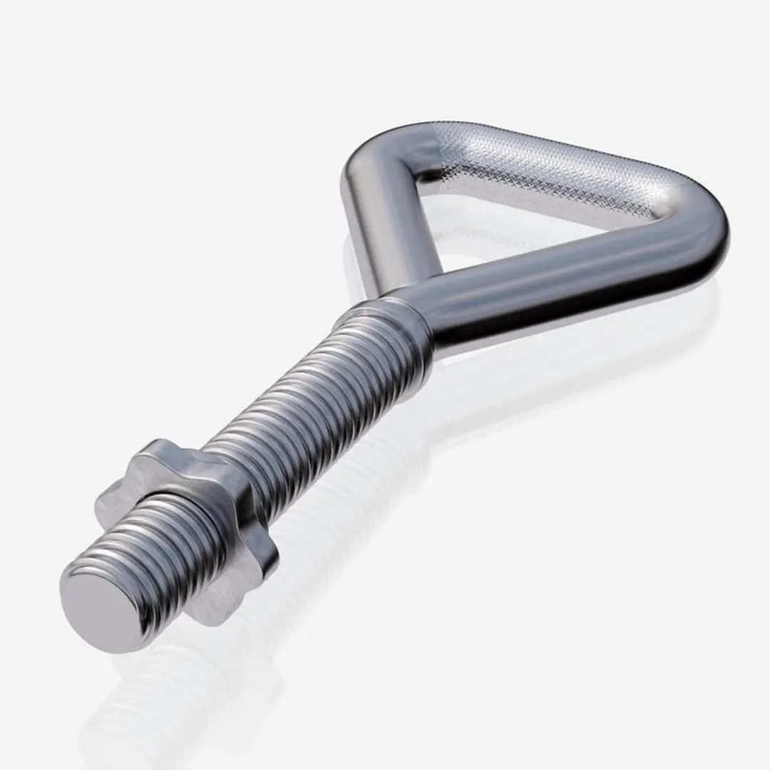 Gorilla Sports Kettlebell Bar 30mm - Verstelbaar - Chroom