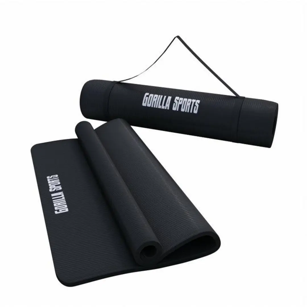 Gorilla Sports Yogamat Deluxe 190x60cm
