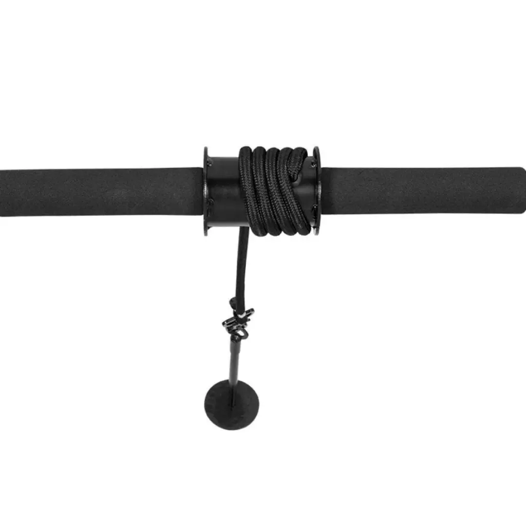 Gorilla Sports Wrist Roller 105cm - 18kg - Zwart