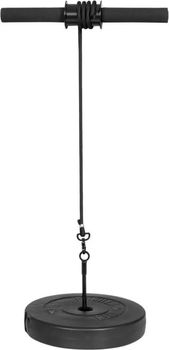 Gorilla Sports Wrist Roller 105cm - 18kg - Zwart