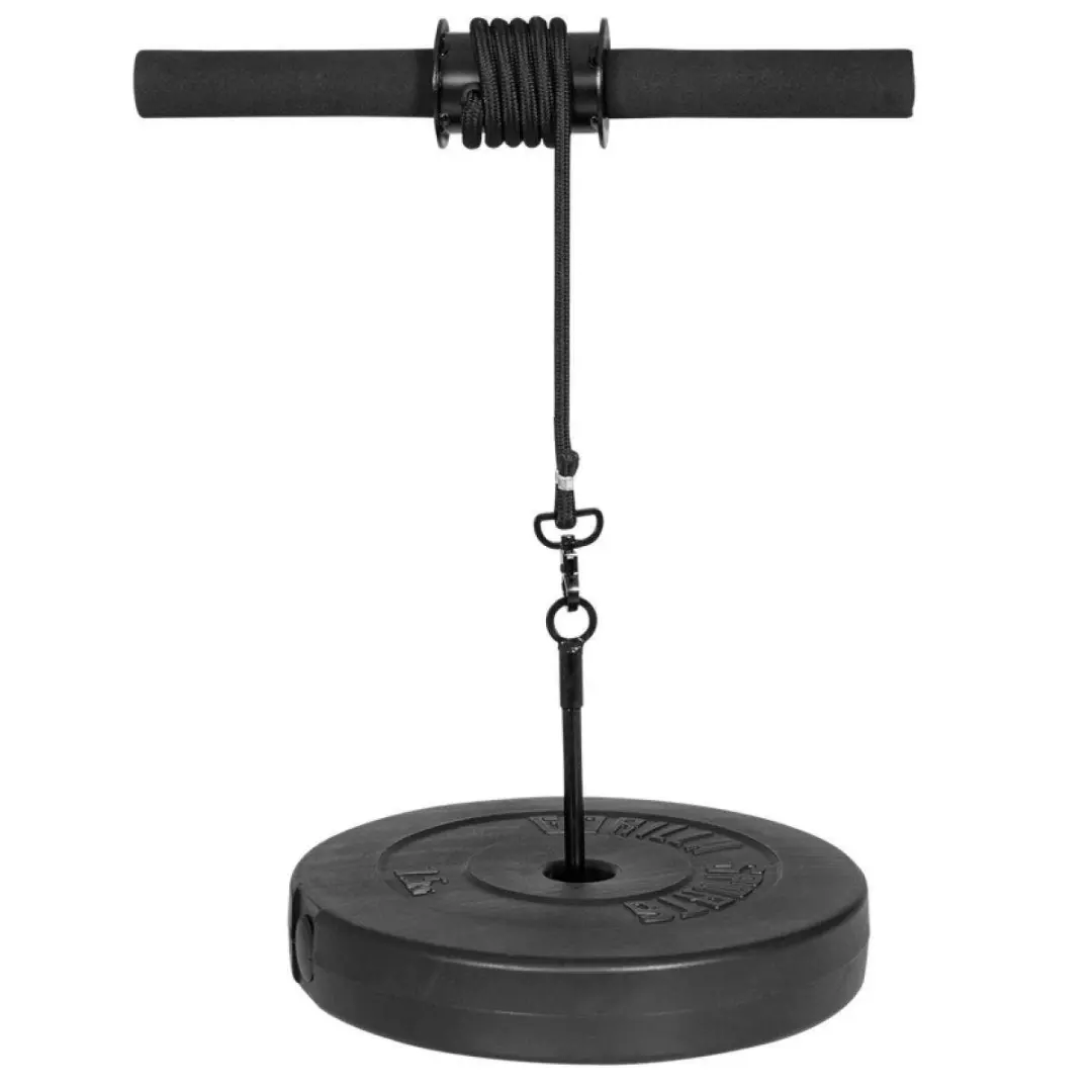 Gorilla Sports Wrist Roller 105cm - 18kg - Zwart