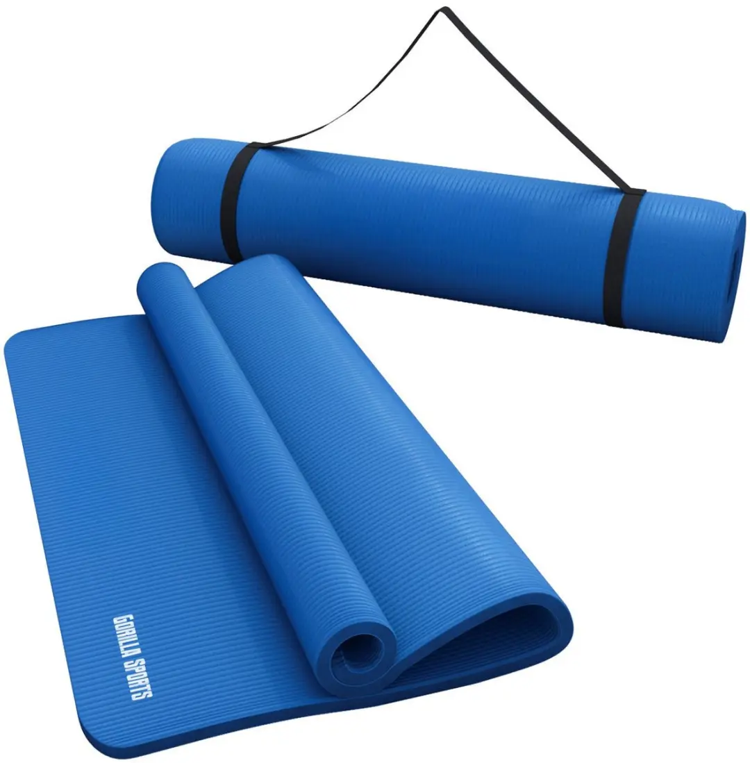 Gorilla Sports Yogamat Deluxe 190x60cm