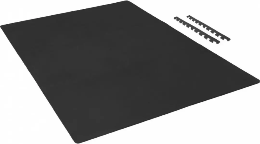 Gorilla Sports Vloermatten Puzzelmat - 6 Stuks + 12 Eindstukken - Zwart - afbeelding 6 van 6