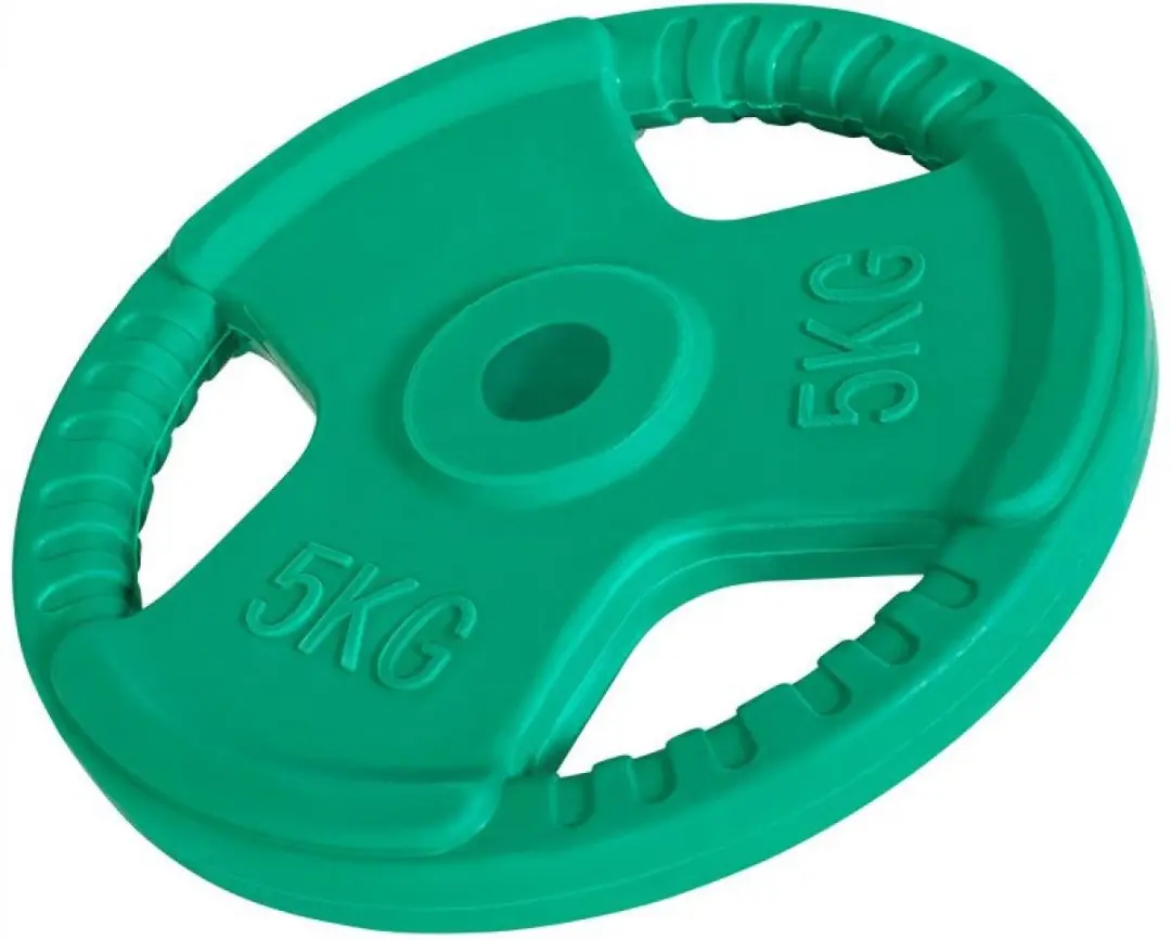 Gorilla Sports Halterschijven 30kg - 6x5kg - 50mm - Gripper Gietijzer
