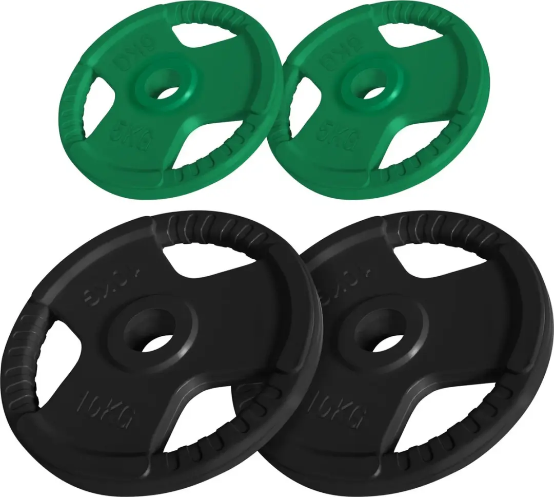 Gorilla Sports Halterschijven Set 30kg