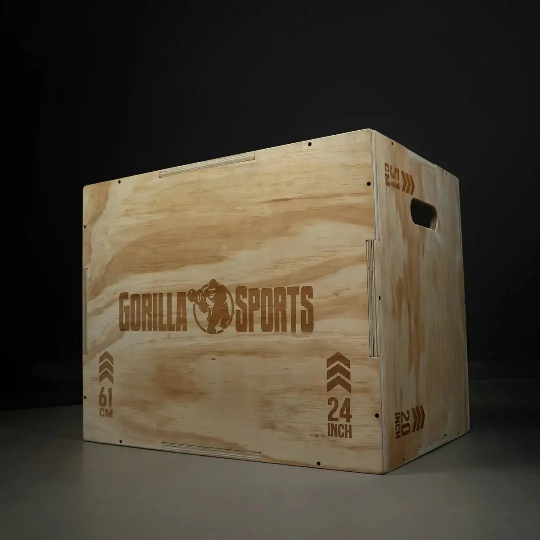 Gorilla Sports Plyobox 3-in-1 Hout - 61x51x76cm - afbeelding 6 van 6