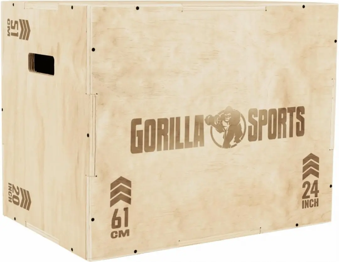 Gorilla Sports Plyobox 3-in-1 Hout