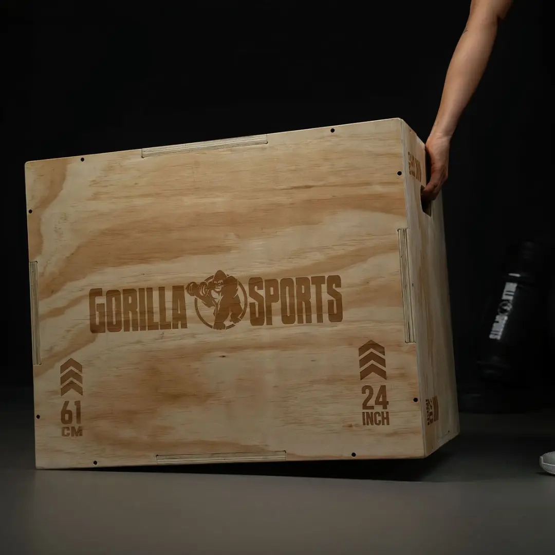 Gorilla Sports Plyobox 3-in-1 Hout - 61x51x76cm