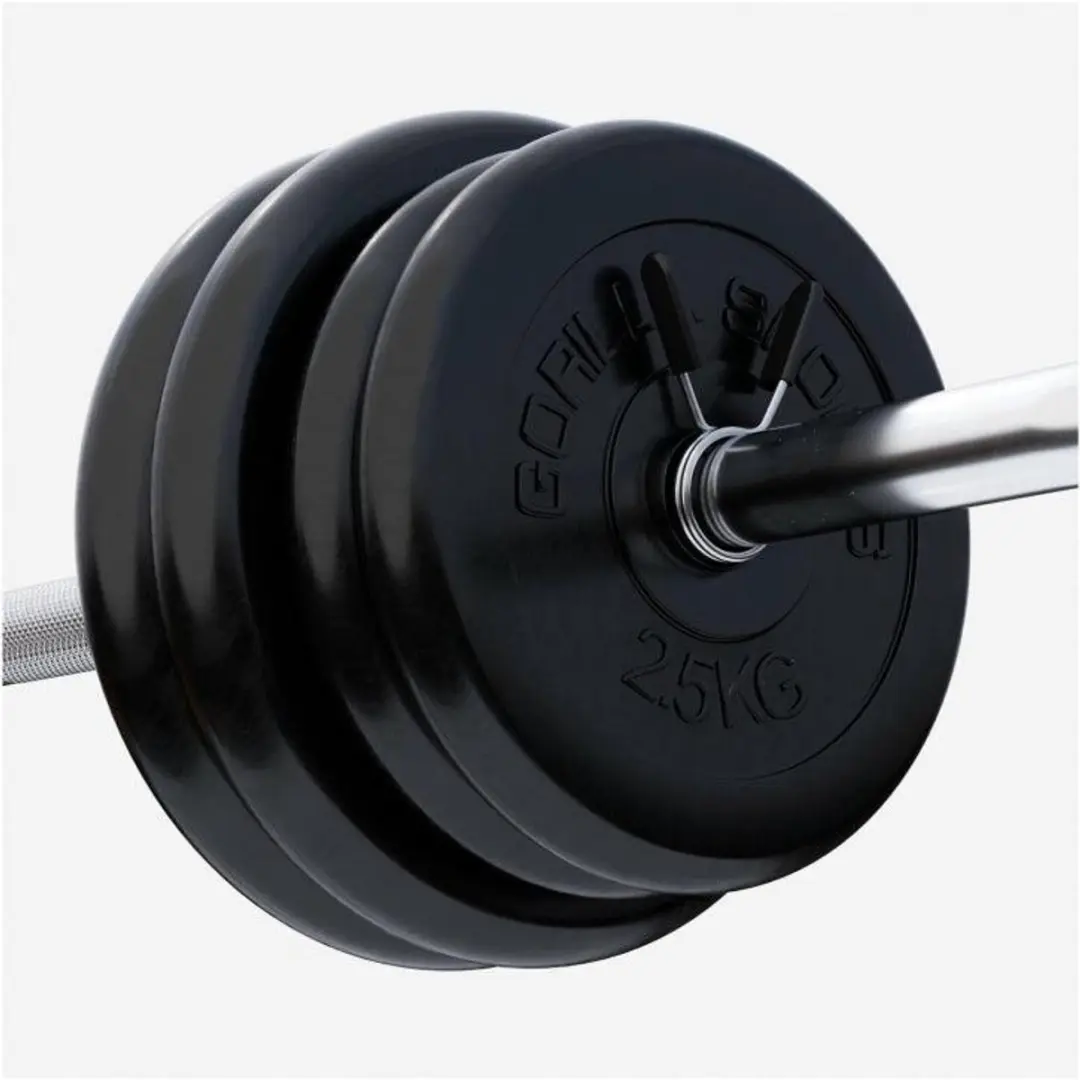Gorilla Sports Halterschijven 30kg - 8 Stuks - 30mm