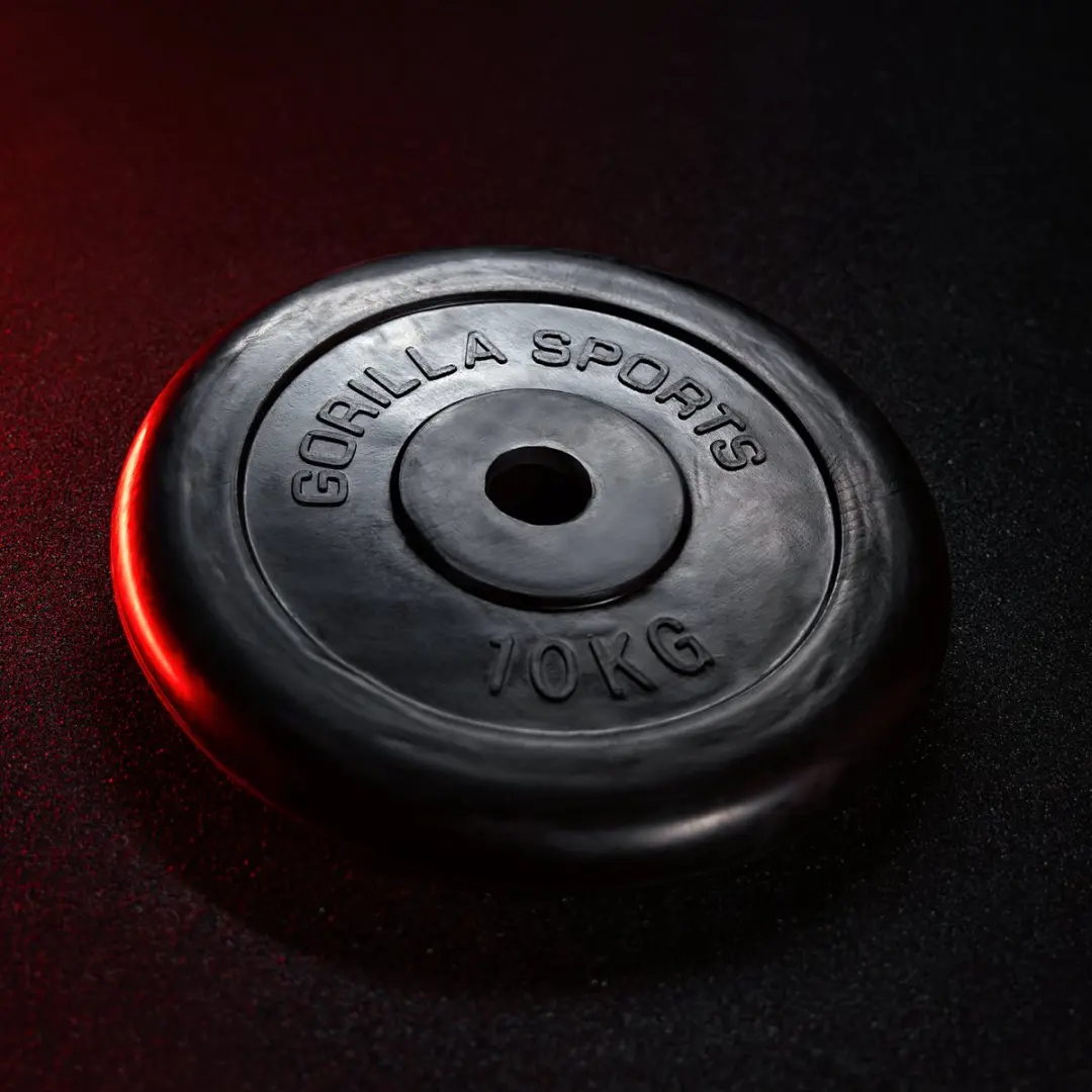 Gorilla Sports Halterschijven 30kg - 8 Stuks - 30mm