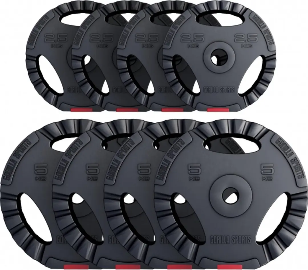 Gorilla Sports Halterschijven Bundel 30kg