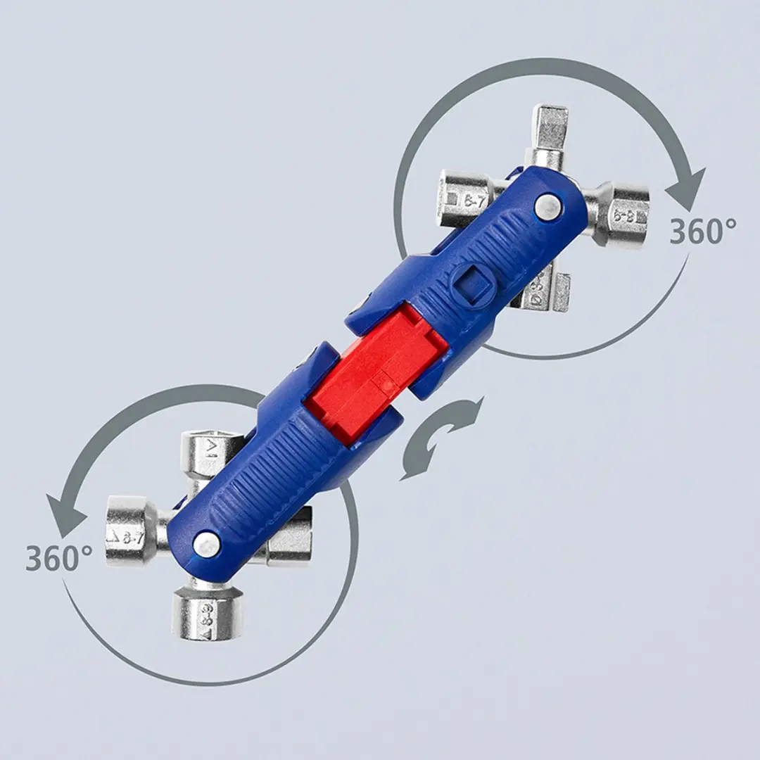 Knipex JointKey Quadro 161mm Universele Sleutel