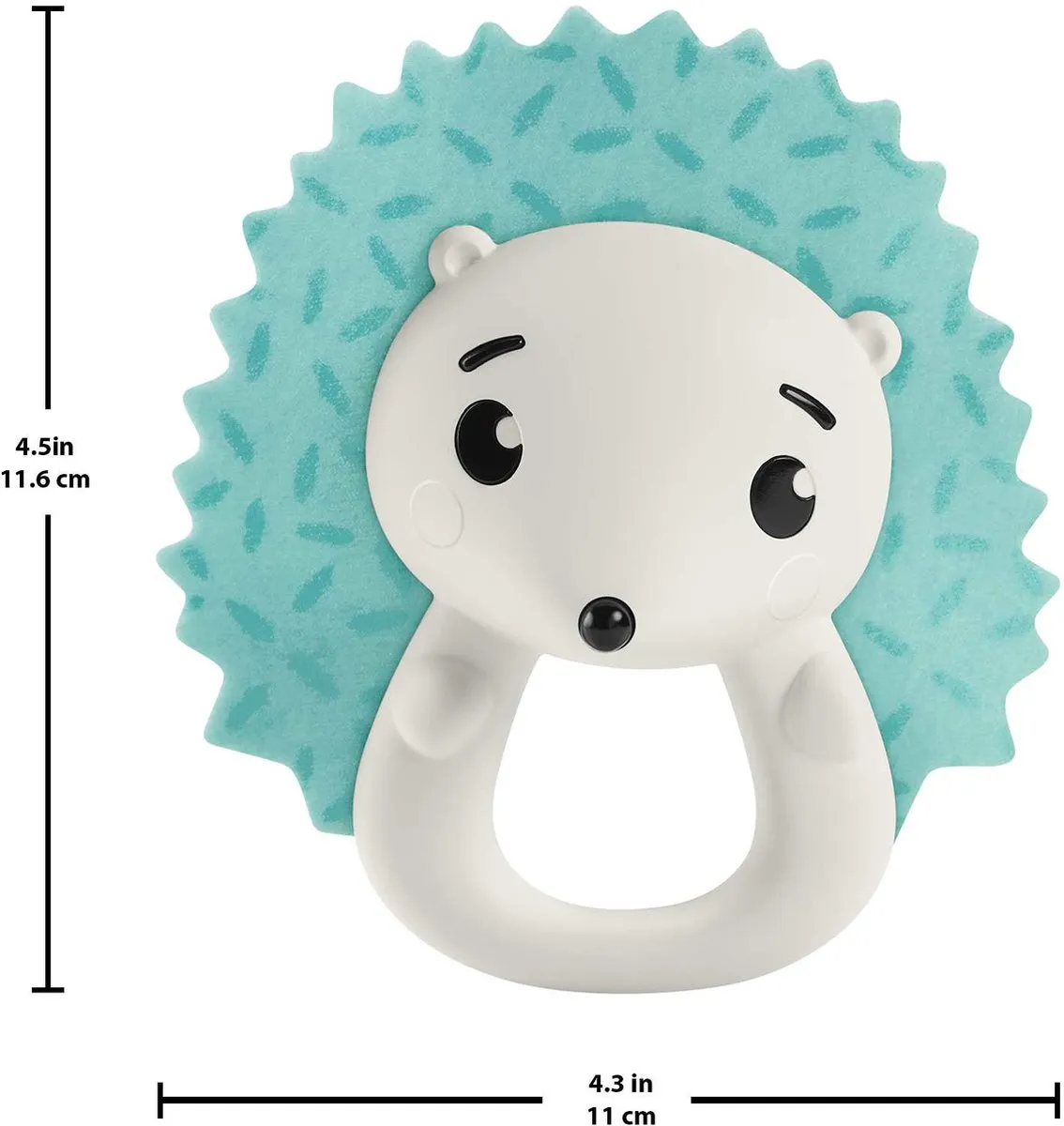 Fisher-Price Egelrammelaar - Turkoois/Wit - afbeelding 6 van 6