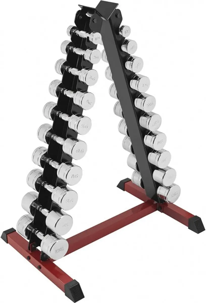 Gorilla Sports Dumbbellstandaard - 20 Stuks - 150 kg