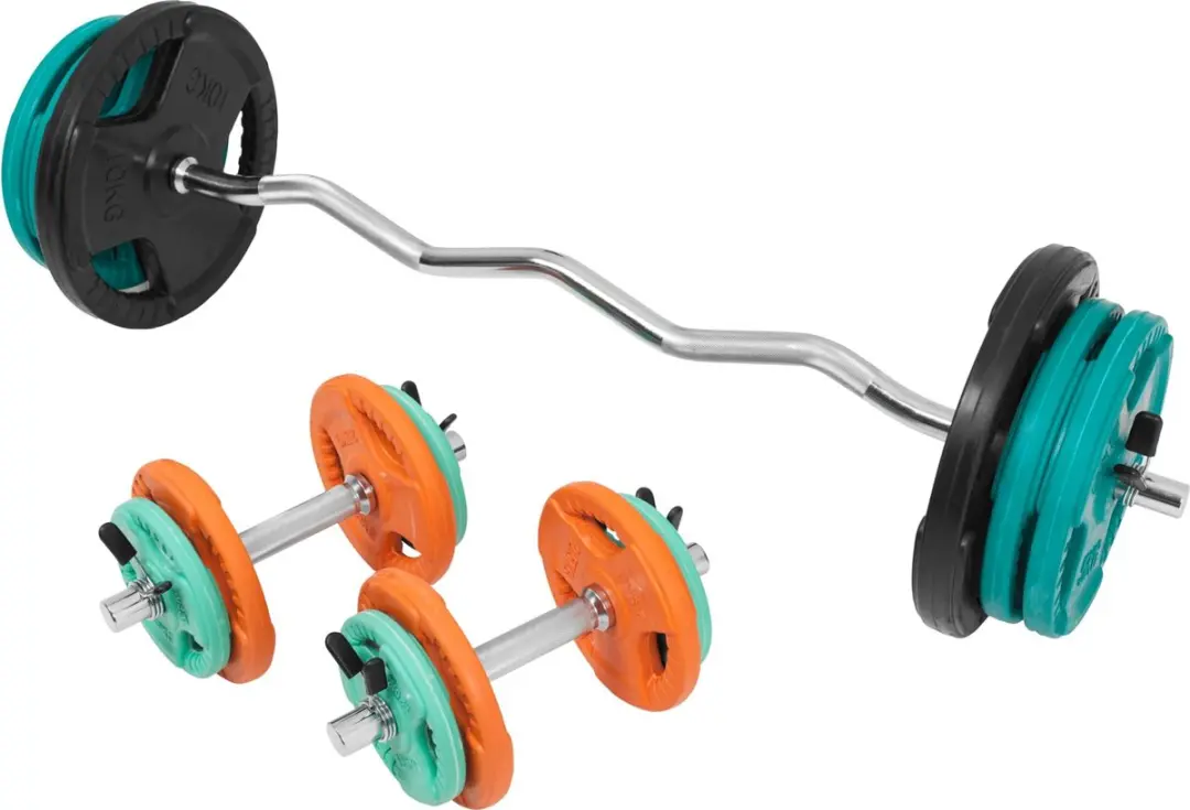 Gorilla Sports EZ-curlset 70 kg