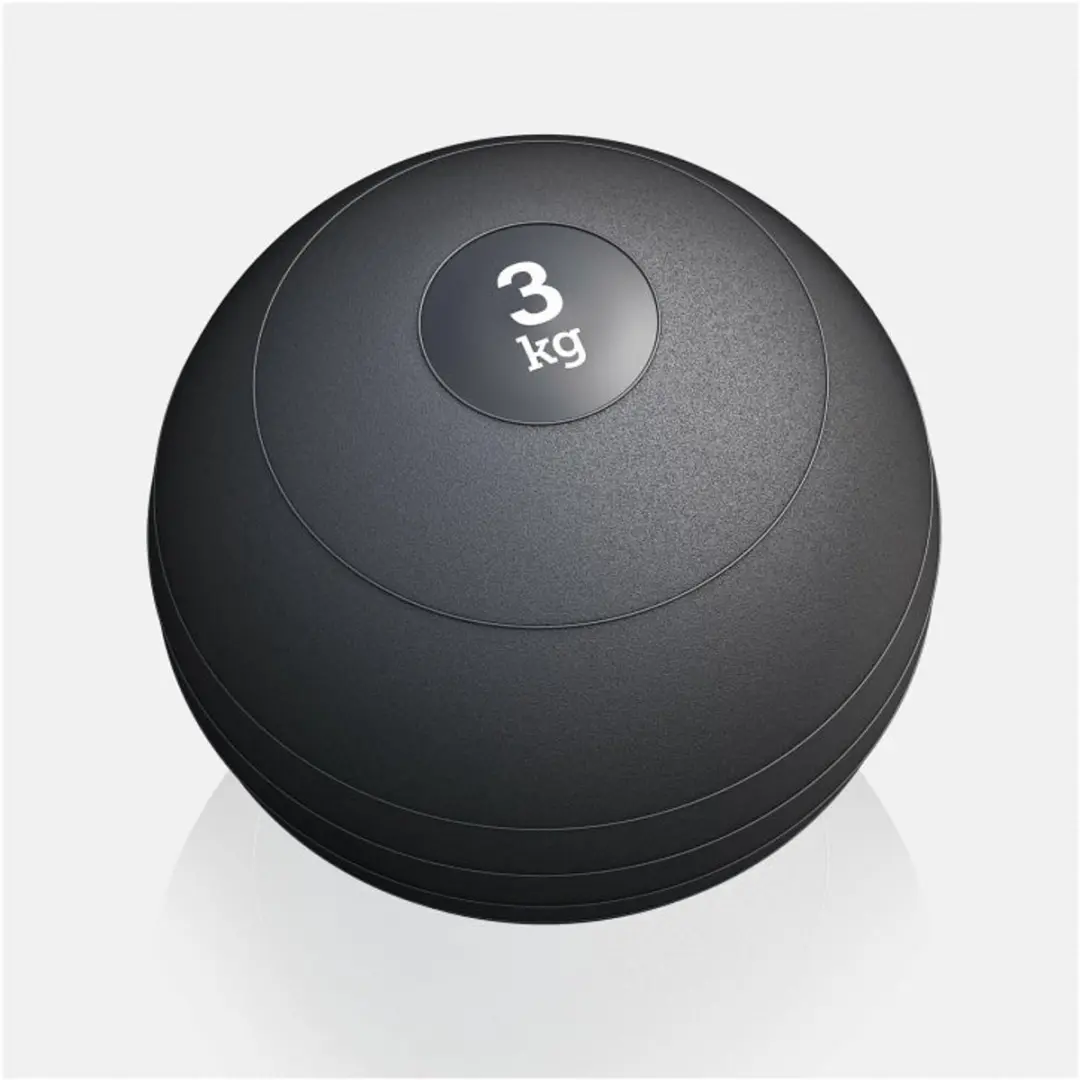 Gorilla Sports Slam Ball 3kg - Zwart