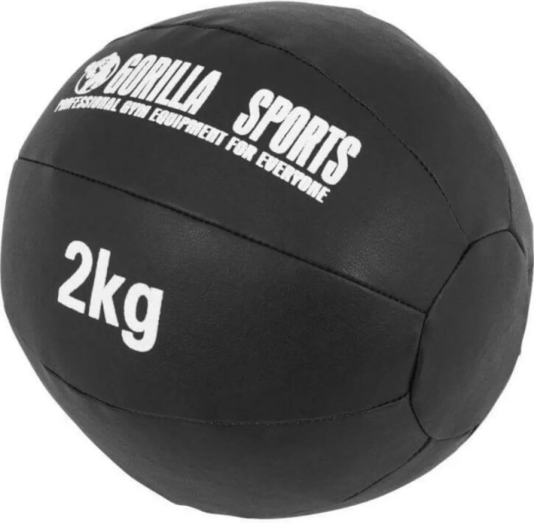 Gorilla Sports Medicijnbal 2 kg - Kunstleer