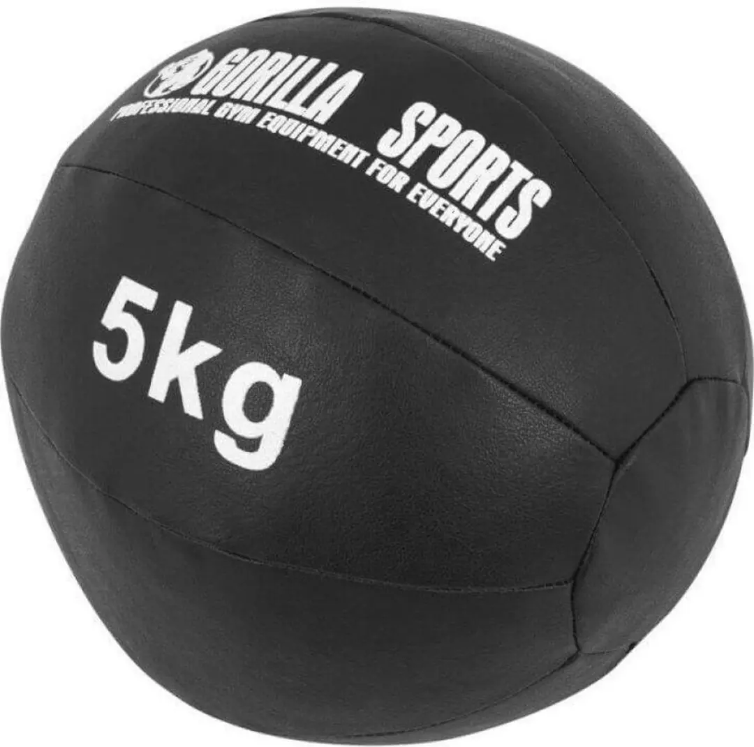 Gorilla Sports Medicijnbal 5 kg - Zwart