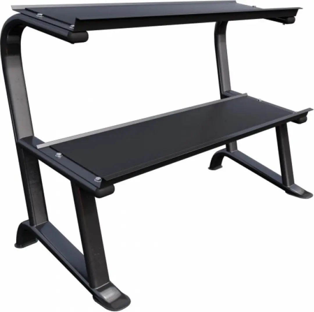 Gorilla Sports Halterrek Hexagon Staal