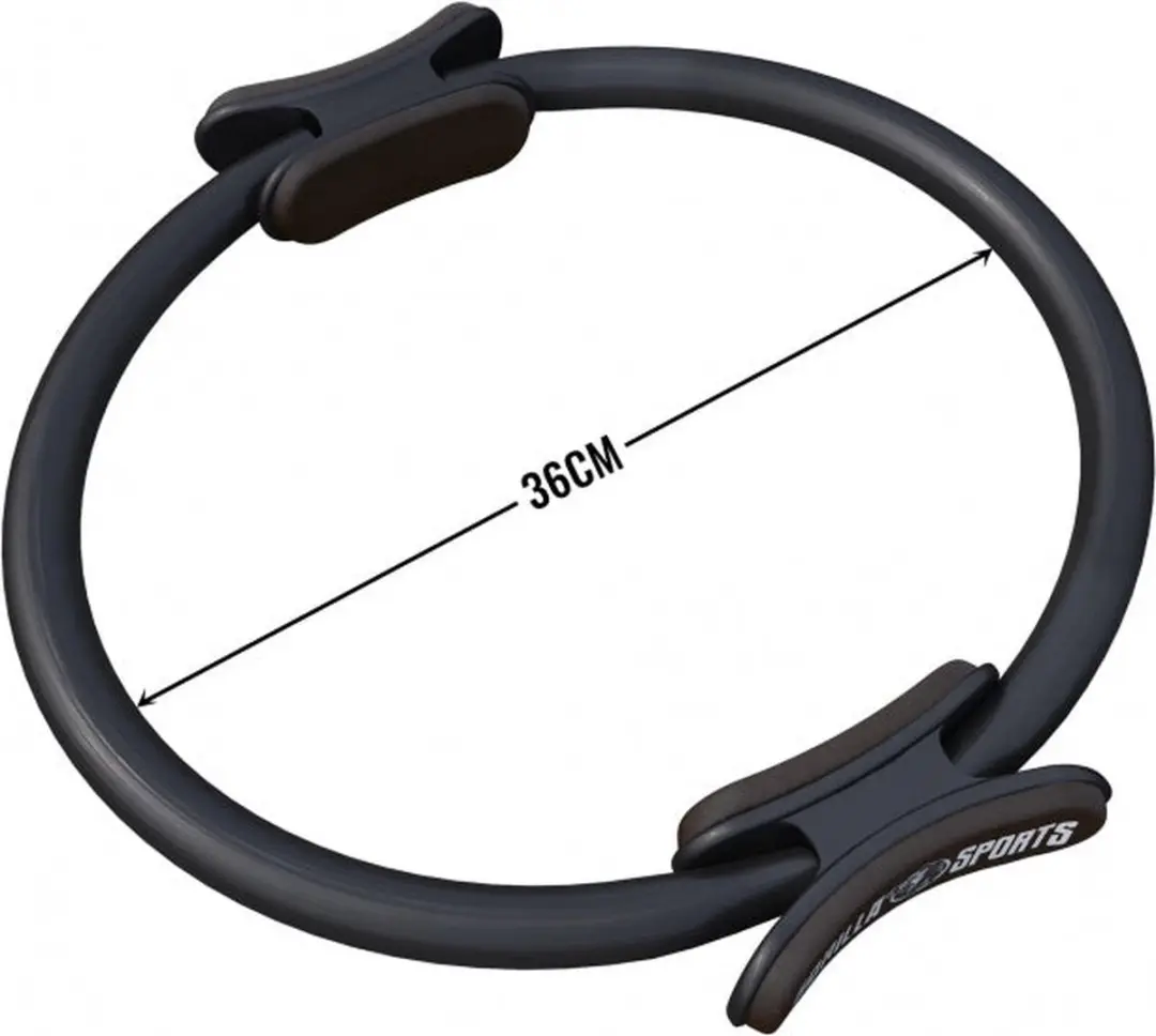 Gorilla Sports Pilates Ring 39cm - Zwart