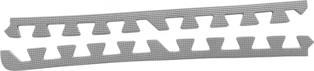Gorilla Sports Puzzelmat Eindstukken Grijs - 8 Stuks