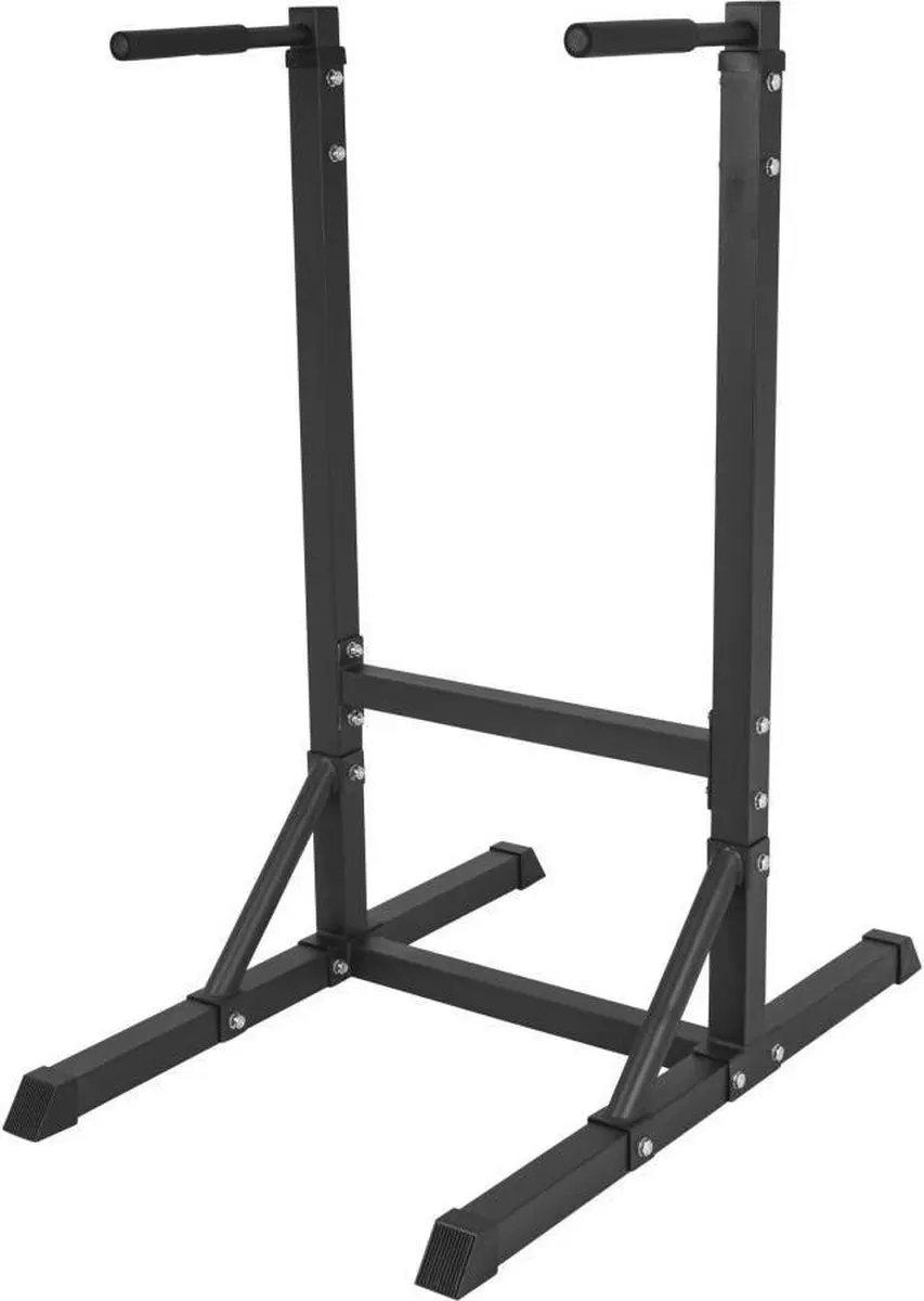 Gorilla Sports Dip Station - Zwart - 150 kg