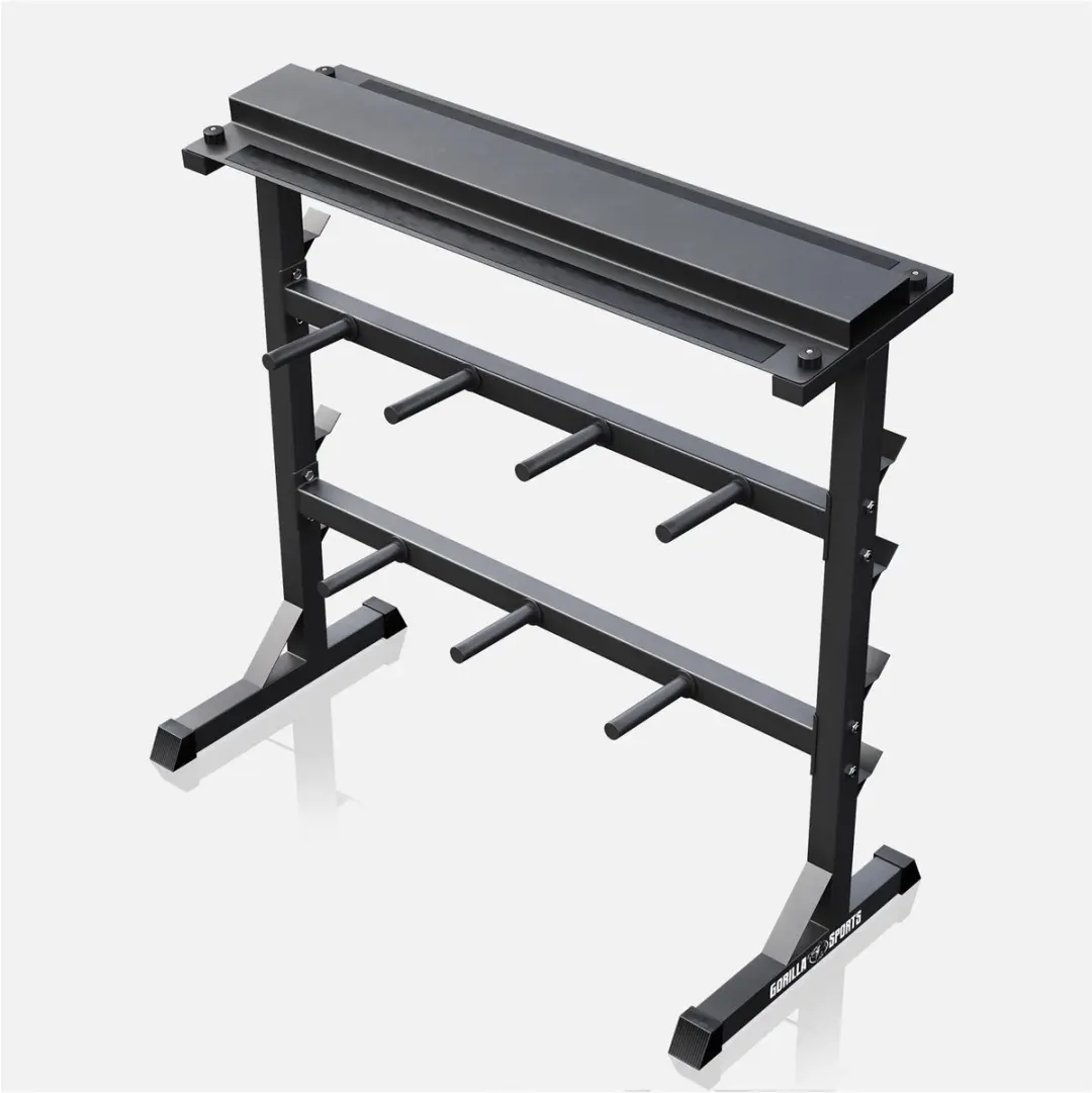 Gorilla Sports Halterrek 30mm - Zwart