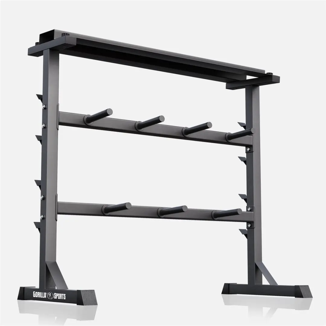 Gorilla Sports Halterrek 30mm - Zwart