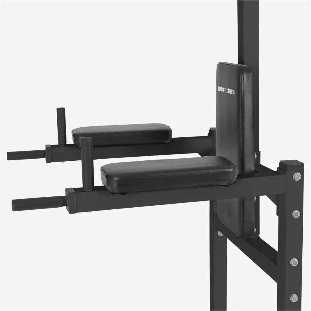Gorilla Sports Krachtstation 100127-00019-0001 - Optrekstang & Dipsteunen