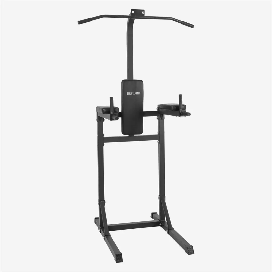 Gorilla Sports Krachtstation 100127-00019-0001 - Optrekstang & Dipsteunen