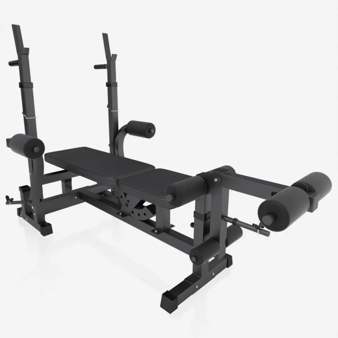 Gorilla Sports Universele Halterbank 100115-00019-0001 - Verstelbaar - Zwart