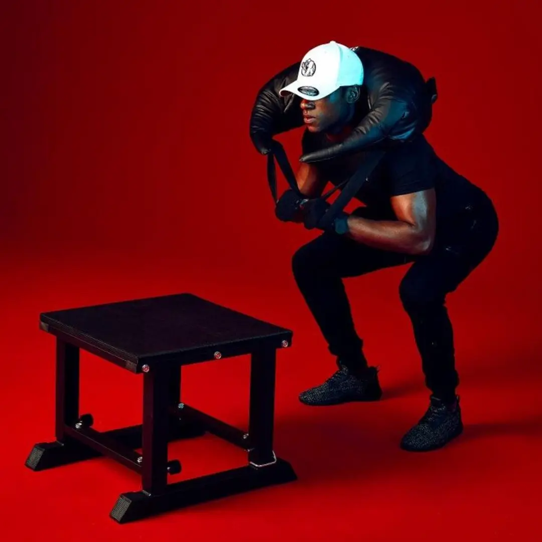 Gorilla Sports Plyobox Verstelbaar - Zwart