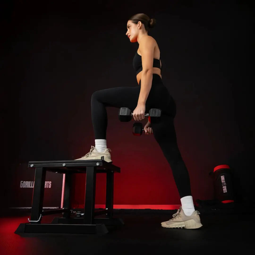 Gorilla Sports Plyobox Verstelbaar - Zwart