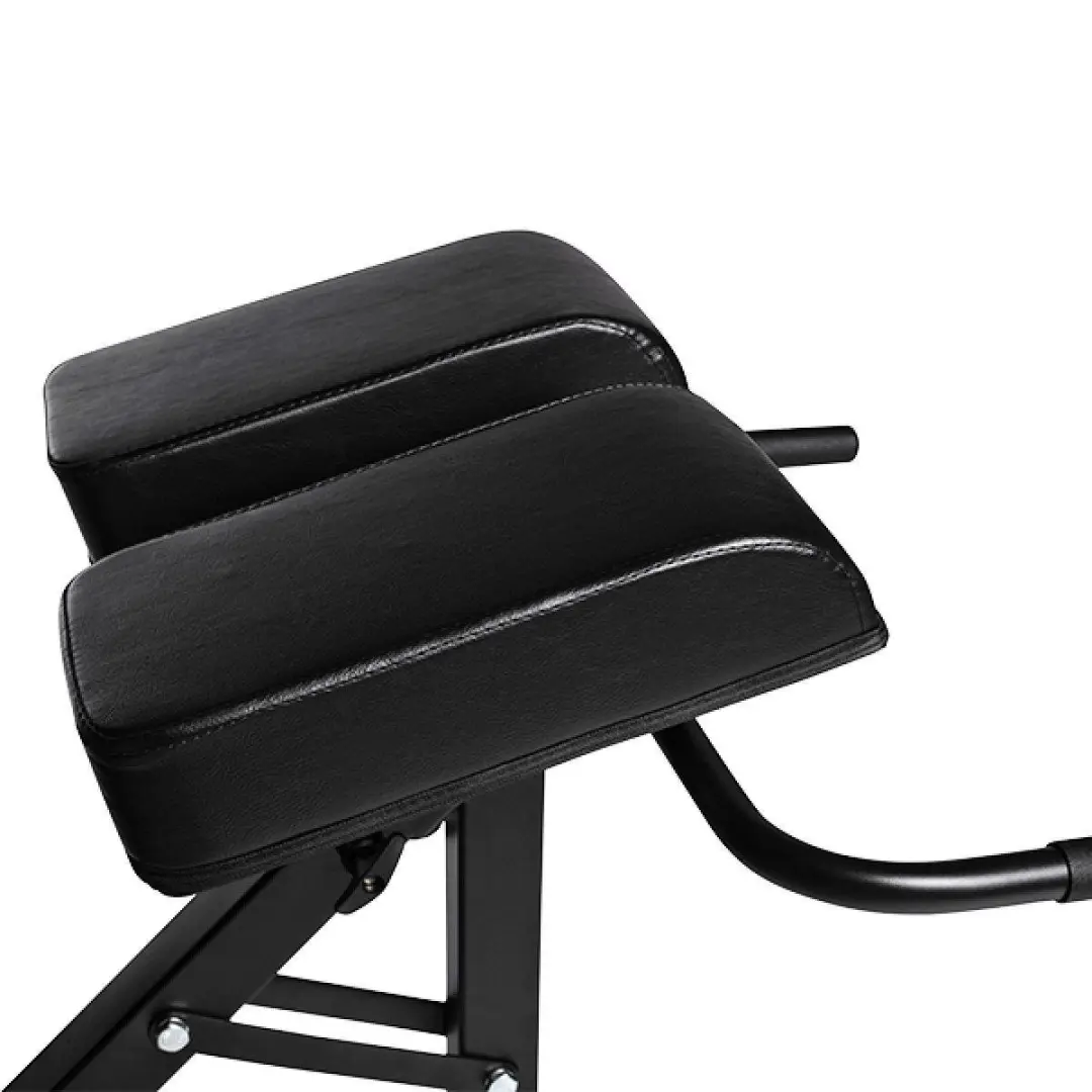 Gorilla Sports Rugtrainer - Inklapbaar 200kg - 21 standen - Zwart