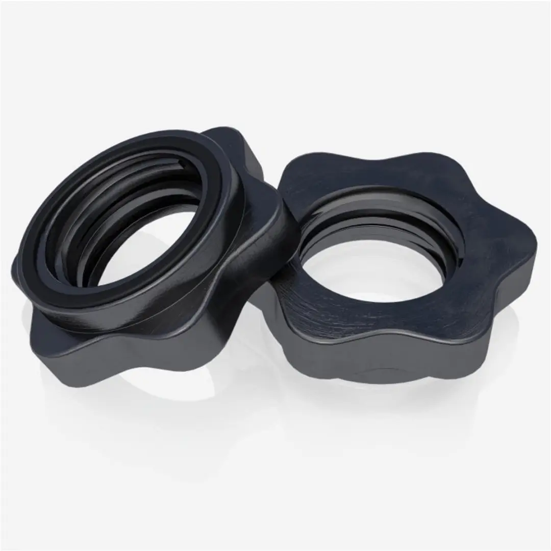 Gorilla Sports Dumbbellstang 35cm - 30mm - Zwart